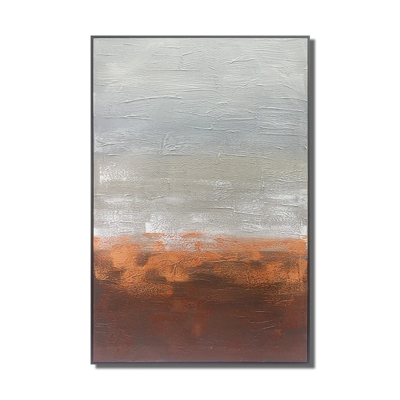 

Home Decor Large Framed Abstract Artwork Hand Painted Seascape Oil Paintings And Wall Arts Classic Canvas