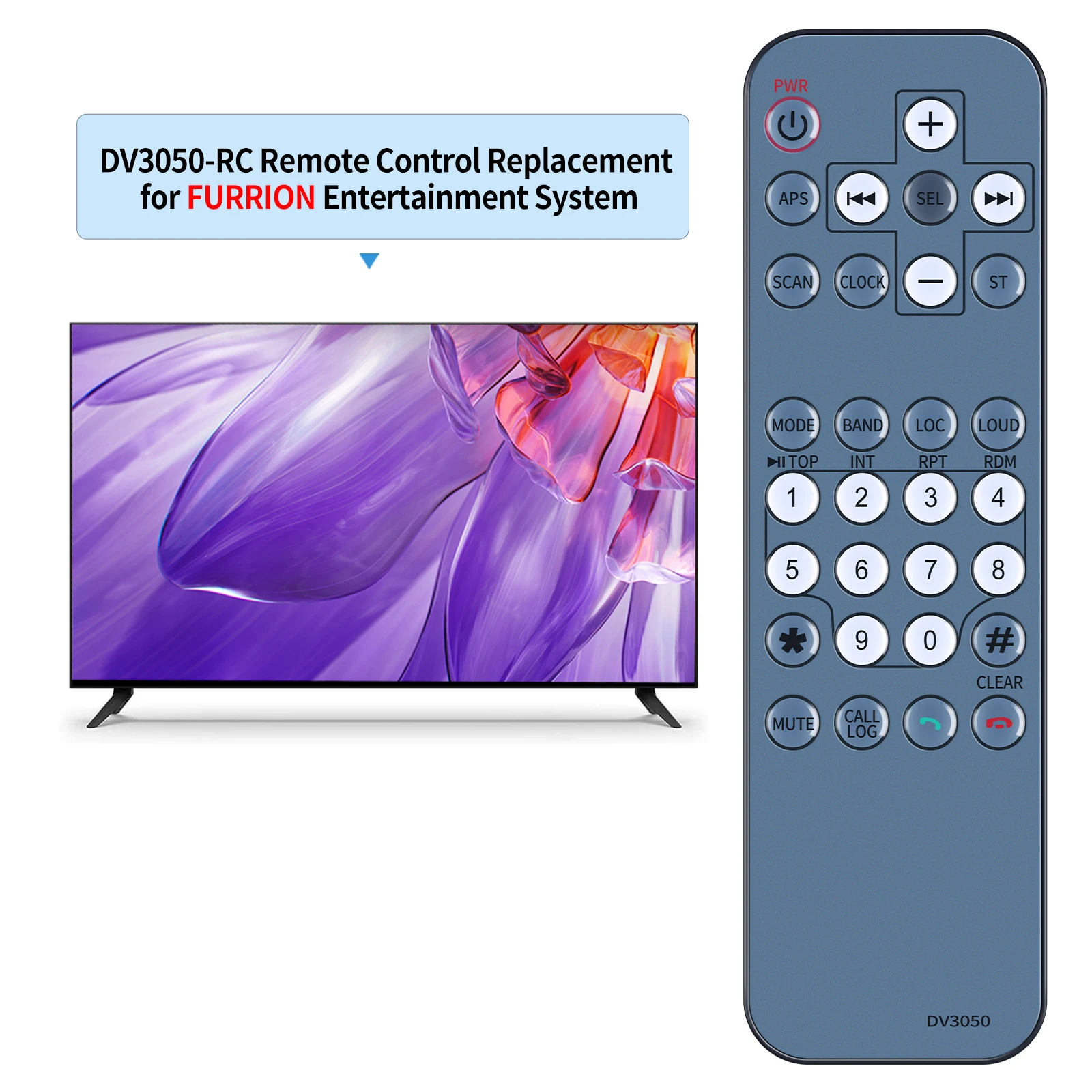 Новый сменный пульт дистанционного управления для Furrion DV3050-RC DV3050-SB DV3050-SS DV7100