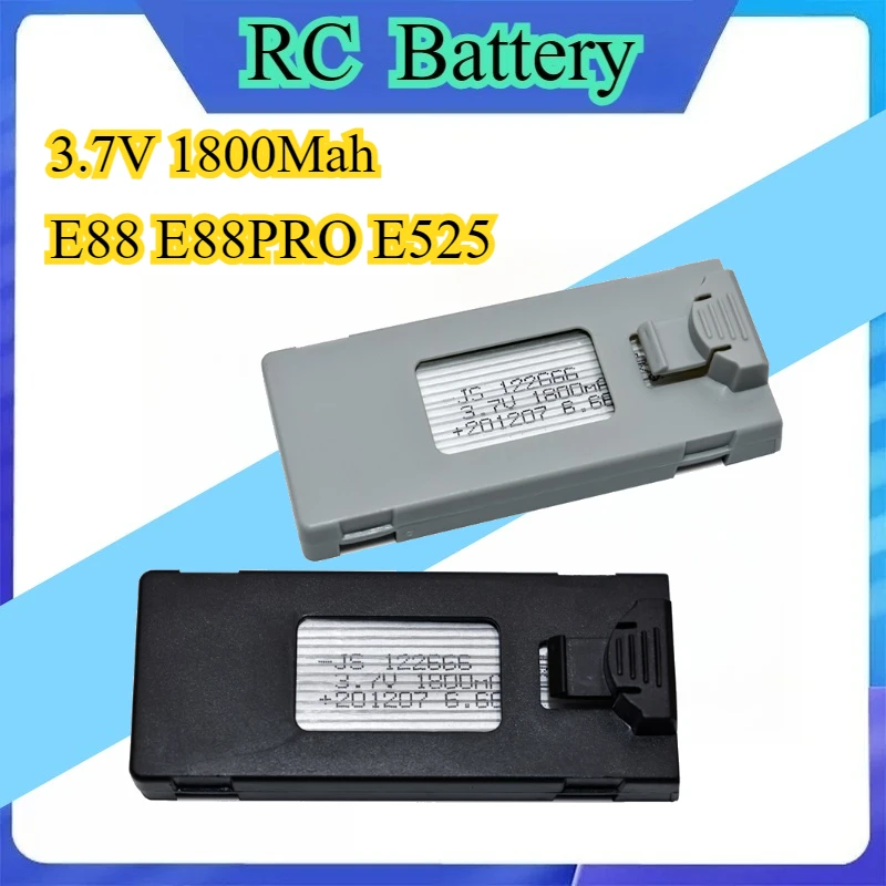 

3.7V 1800Mah RC Drone Battery Accessory For E88 E88PRO Ls-E525 E525 PRO Mini Uav Drone Battery Special Rc Part