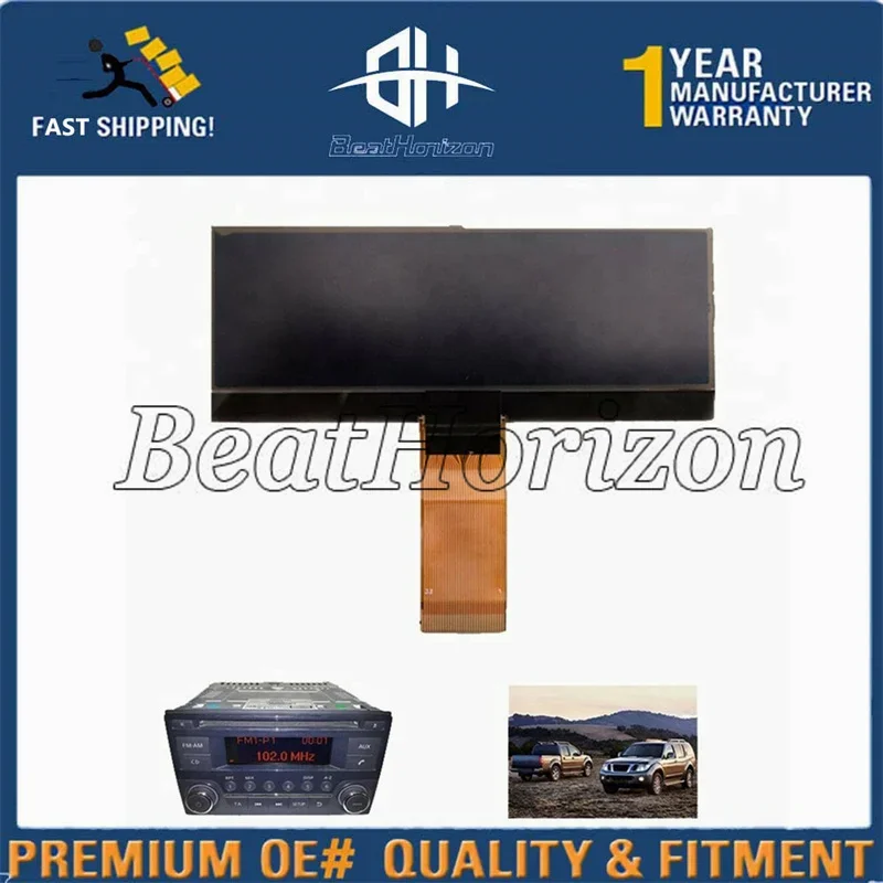 

1pcs Car Radio LCD Display Screen for Nissan Qashqai X-Trail Frontier Note Juke Dualis Navara Suzuki Equator Pixel Repair