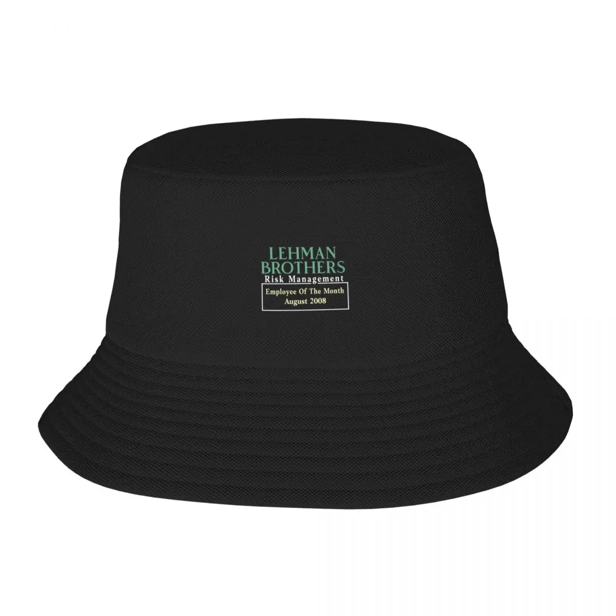 Lehman Brothers Big Banks Bank Bailout Goldman Sachs Investment Bank Risk Management Lehma Bucket Hat