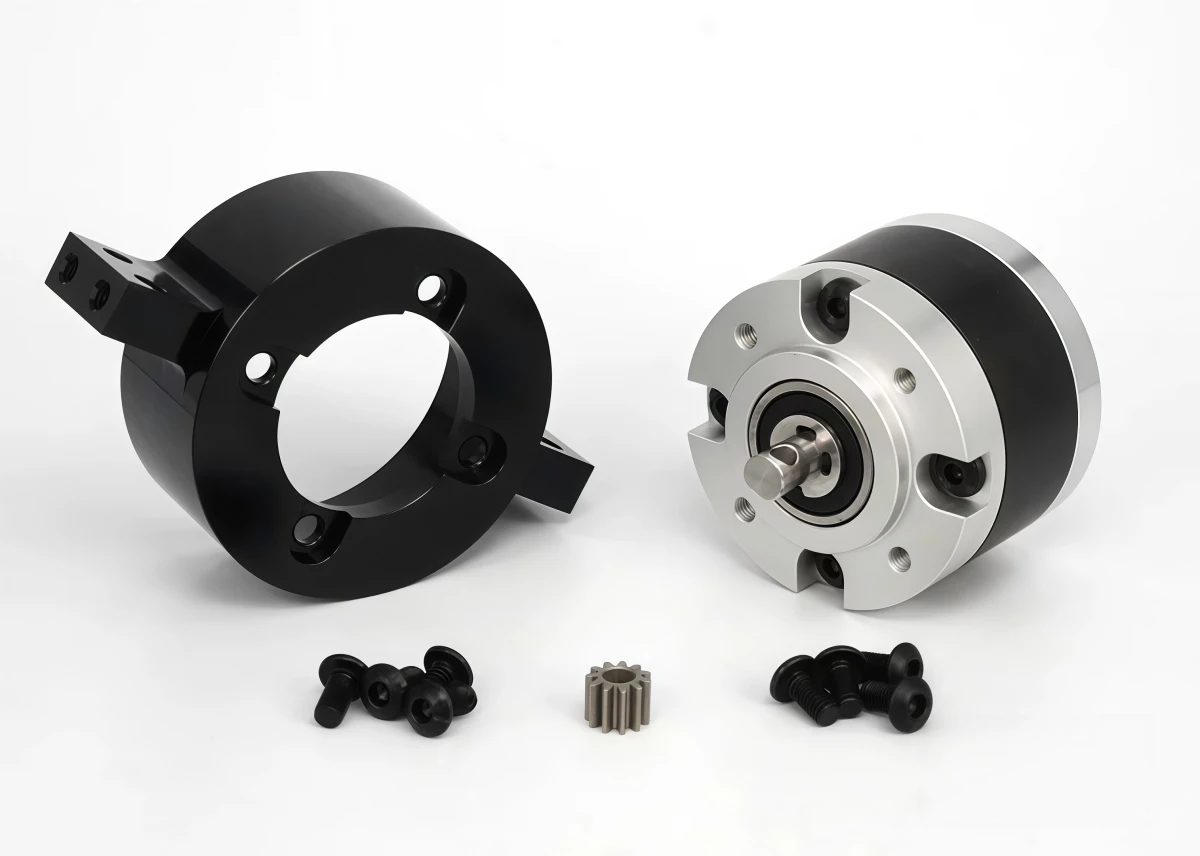 LESU F‑5023 High‑Torque Planetary‑Reducer Gear‑Box 1:5 For 1/14 Tamiya RC Tractor‑Truck DIY Mod For 1/10 Crawler RC Upgrade Part