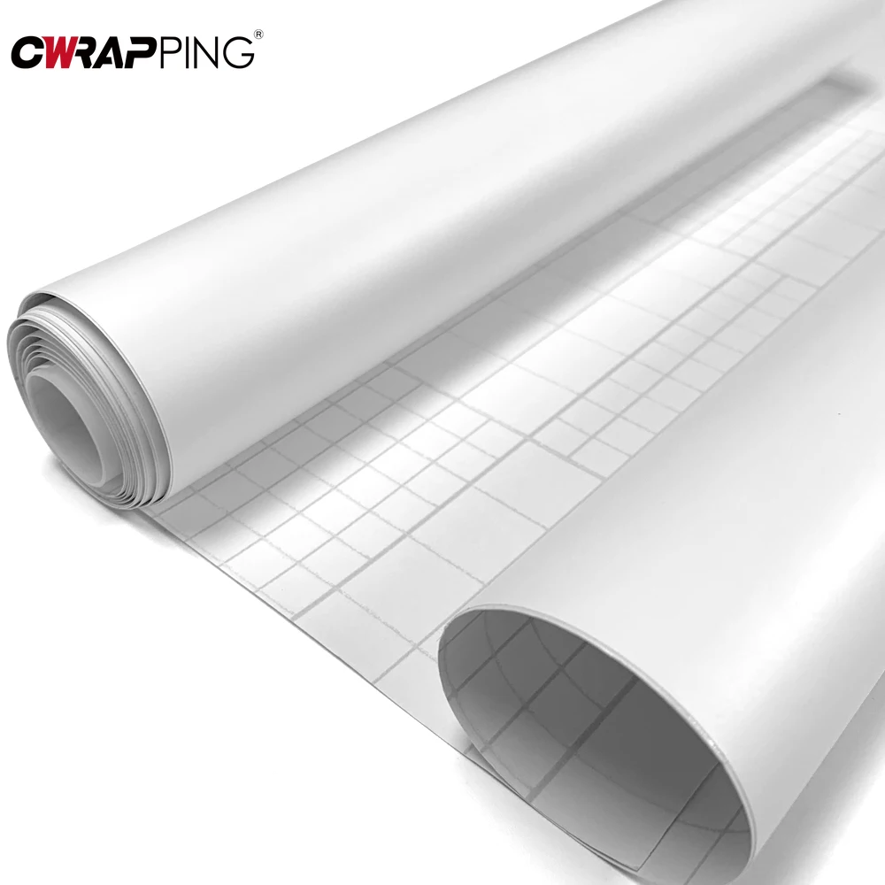 Matte White Wallpapers Self Adhesive Paper for Wall Waterproof Kitchen Cabinets Wallpaper Home Decor PVC Sticker for Furniture