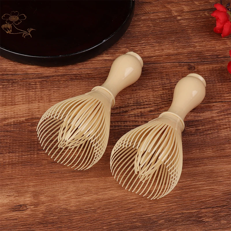 DIY Japanese Ceremony Resin Matcha Practical Powder Whisk Coffee Green Tea Brush Chasen Tool Grinder Brushes Tea Tools-New - view 5