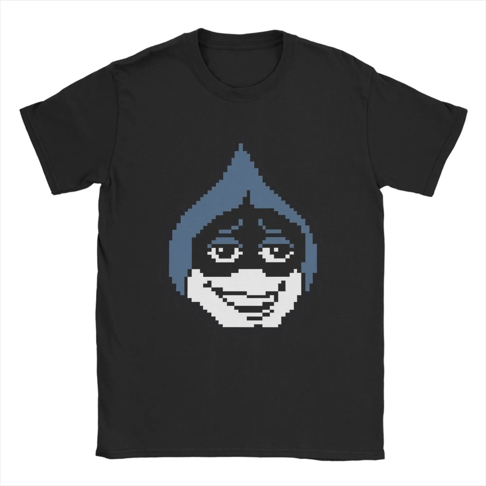 Unique Deltarune Lancer T-Shirts Men Crew Neck Cotton T Shirt  Short Sleeve Tees Plus Size Clothes