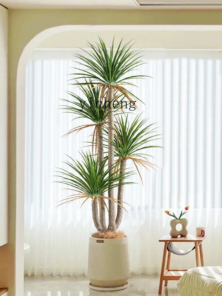 L7-14 large-scale simulated green plant potted plant indoor porch floor decorative flower ornament fake tree plant bonsai