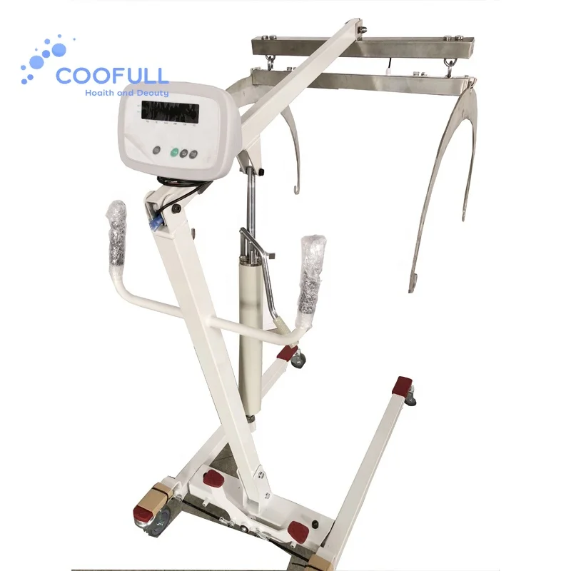 Coolfull Easy Transfer Patient Lift In-Bed Stretcher Scale for Disabled