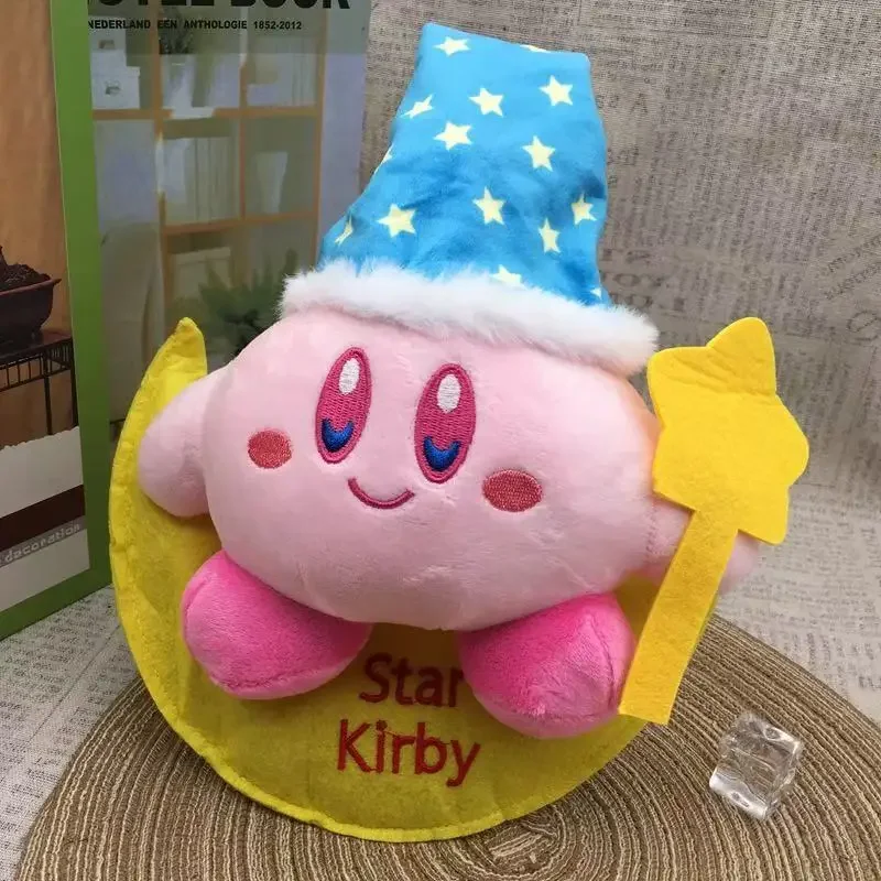 ตุ๊กตาคิรบี้อนิเมะน่ารัก สีชมพู ตุ๊กตาการ์ตูนนุ่ม ของเล่นตุ๊กตาสัตว์นุ่มฟู หมอนอิงตกแต่งบ้าน ของขวัญวันเกิดสำหรับเด็ก