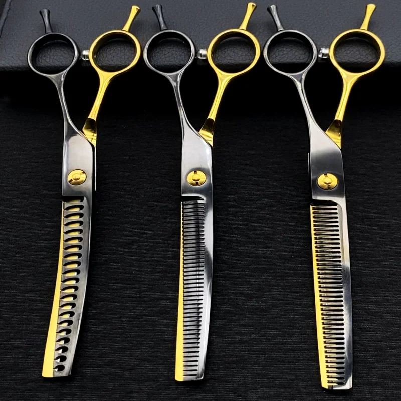 

7.5'' Curved Scissors Professional Dog Grooming , pet grooming Scissor