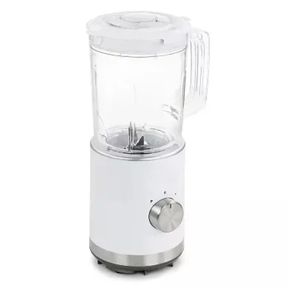 Blender, 25-Ounce, BPA-Free Plastic Jar, Stainless-Steel Blade, 2-Speed and Pulse, 300-Watt Motor, Desktop Juicer