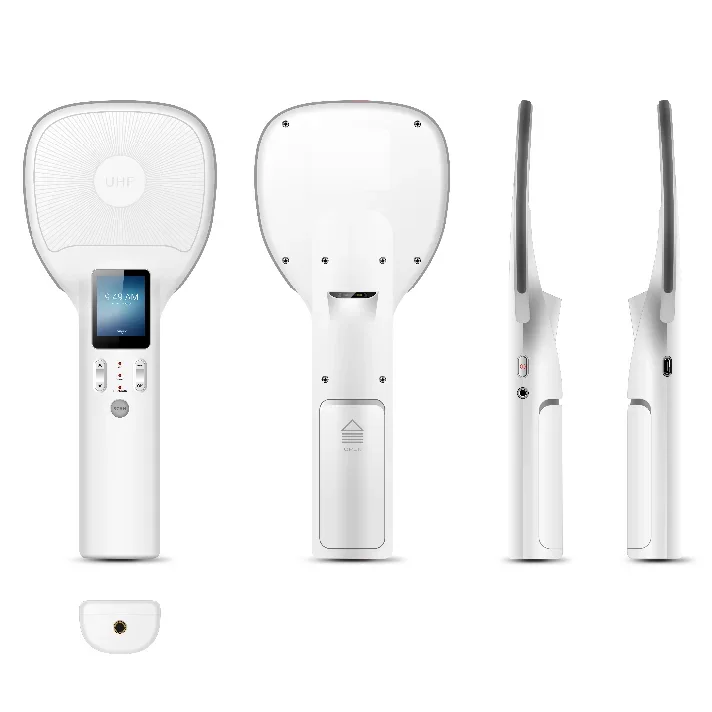 

Chainway R2 UHF RFID Reader Handheld Swing Reader For Jewelry Management Built With Impinj Indy E710 Optional Barcode Scanner