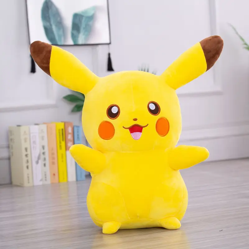 70cm Anime Pokemon Pikachu Plush Toy Cartoon Eevee Pokémon Soft Stuffed Doll Kawaii Big Size Sofa Pillow Rag Kids Birthday Gift - Image 9