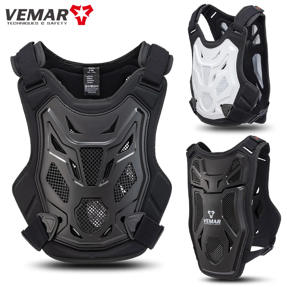 New Unisex Motorcycle Riding Armor Vest Shock-absorbing Motocross Armor Vest Anti-impact Anti-fall Moto Armor Vest Breathable