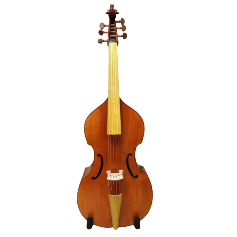 Profession song maestro 6 string viola da gamba,Flame Whole back