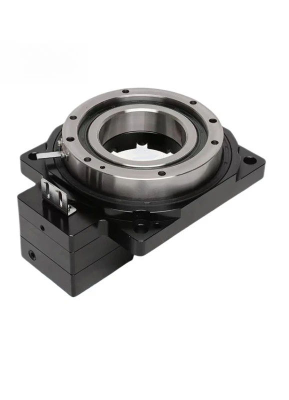 For Precision Hollow Rotating Platform 60/85/130/200/280 Heavy Duty Right Angle Turntable Servo Stepping Gear Reducer