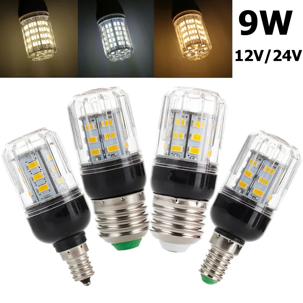 10pcs Led Corn Light Bulbs E27 E14 B22 E12 27LEDs Bulb Lamp Lights Night Ligh 360/degree Replace Halogen Chandelier Decor Lamps