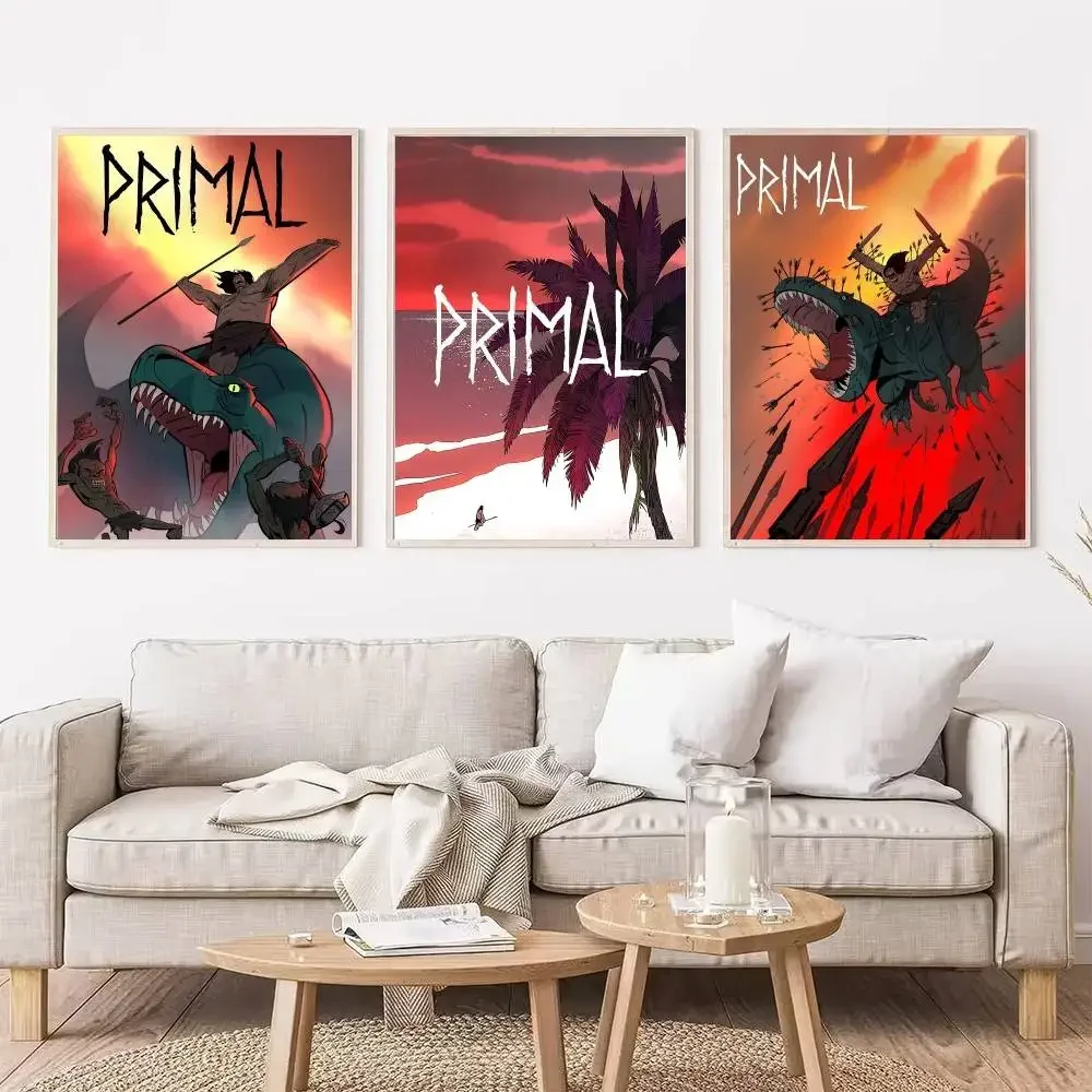 ملصقات جينندي تارتاكوفسكي البدائية لزجة عتيقة لغرفة المنزل وبار المقهى وديكور غرفة كاواي #4