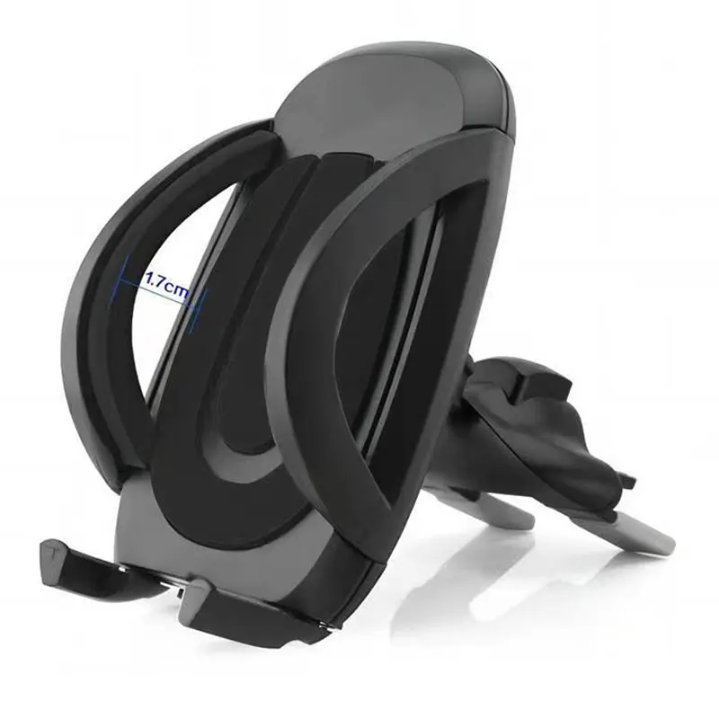 Universal Car Phone Holder CD Slot Vent Air Stand Mount 360 Rotation Mobile Phone Holder Stand for Iphone 8 XR XS Samsung Xiaomi