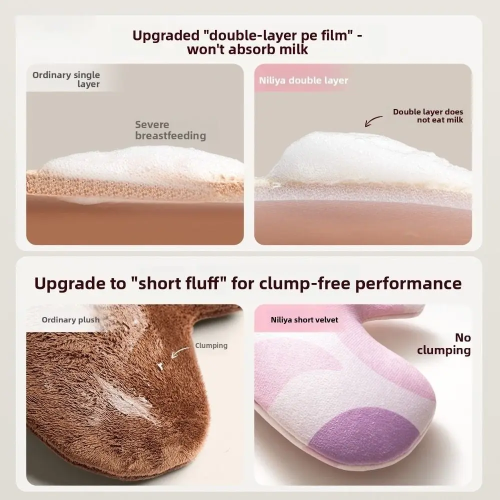 Multifunctional Body Lotion Gloves Washable Quick-Drying Double-Sided Non-Stick Applicators Makeup Applicators Flocking Gloves