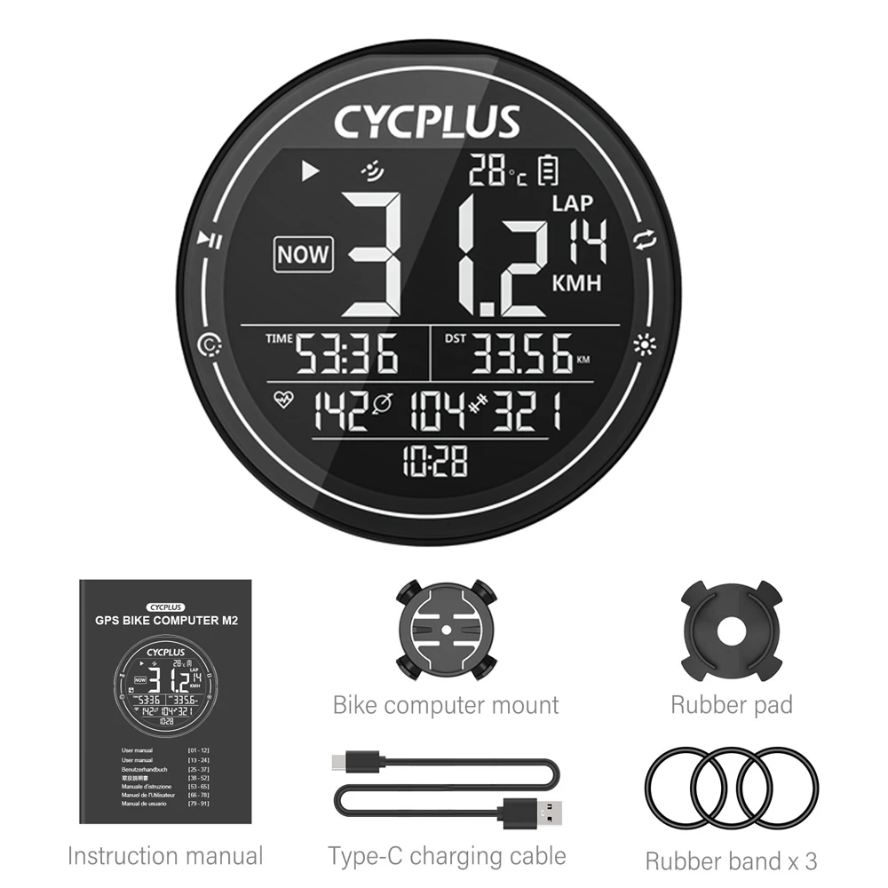 CYCPLUS M2 GPS Bike Computer