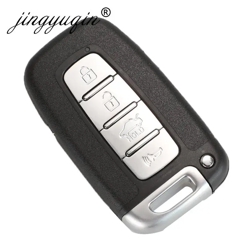 Jinyuqin Jinyuqin Xe Ô Tô Điều Khiển Từ Xa Thông Minh Chìa Khóa Fob Dành Cho Xe KIA Linh Hồn KIA Sportage Sorento Mohave K2 K5 Rio Optima Forte Cerato móc Khóa Vỏ