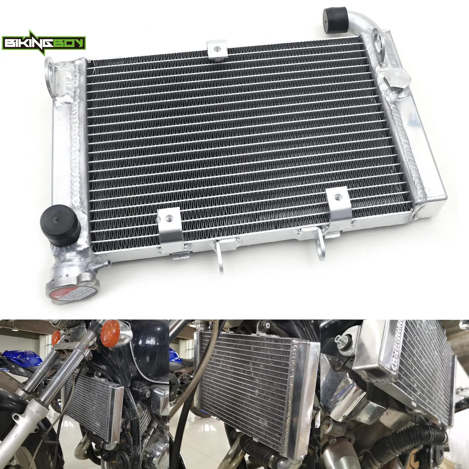 BIKINGBOY For NT650V Deauville 98-05 NTV 650 VF750 C CD Manga 94-03 NC700 / ABS 12-17 NC750 ABS 14-23 15 Engine Cooling Radiator