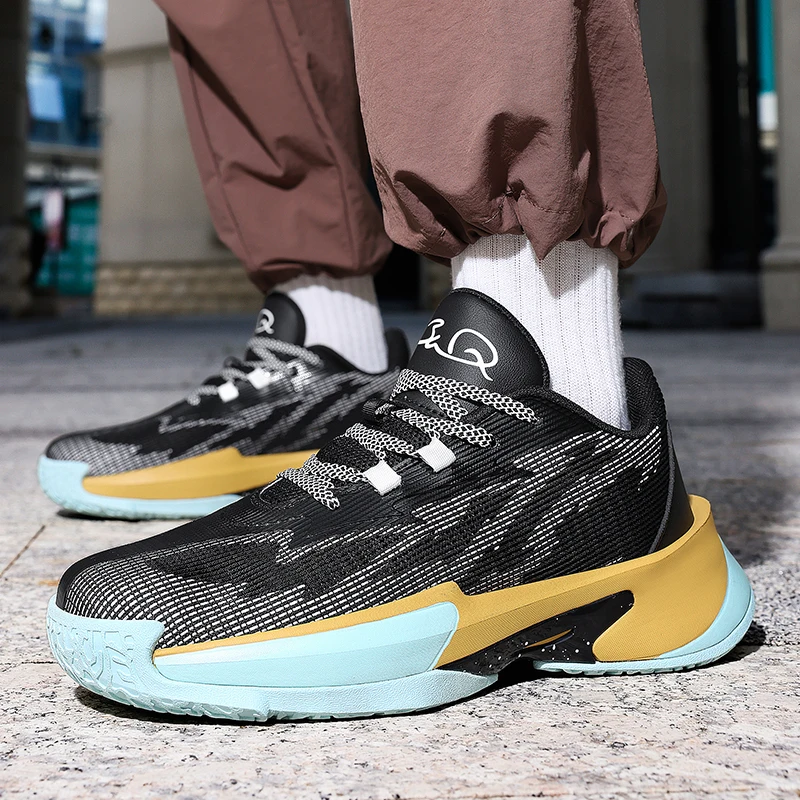 

Men Sports Outdoors Basketball Shoes Casual Marathon Breathable Lightweight Women Comfortable Athletic Nonskid Walking Sneakers