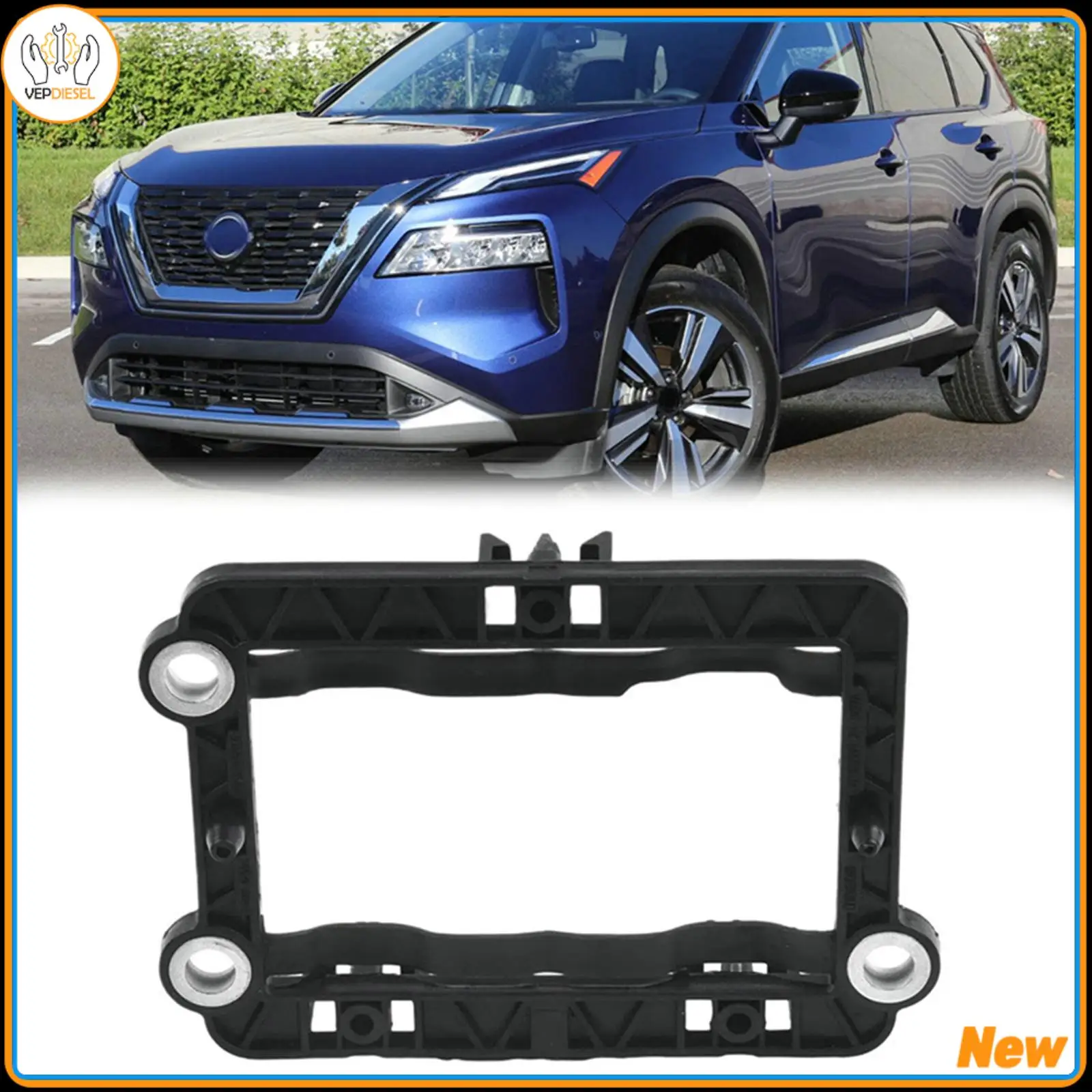

1pc Cruise Radar Bracket For Rogue Pathfinder 2021-2023 1271015056 Auto Parts