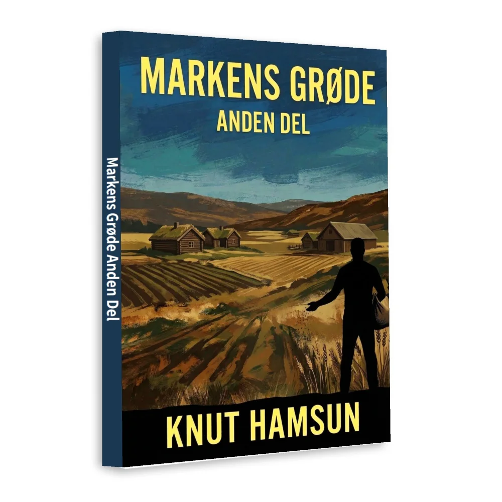 Growth of the Soil, Part Two by Knut Hamsun, Norwegian Language Edition, Nobel Prize-Winning Classic Literary Novel