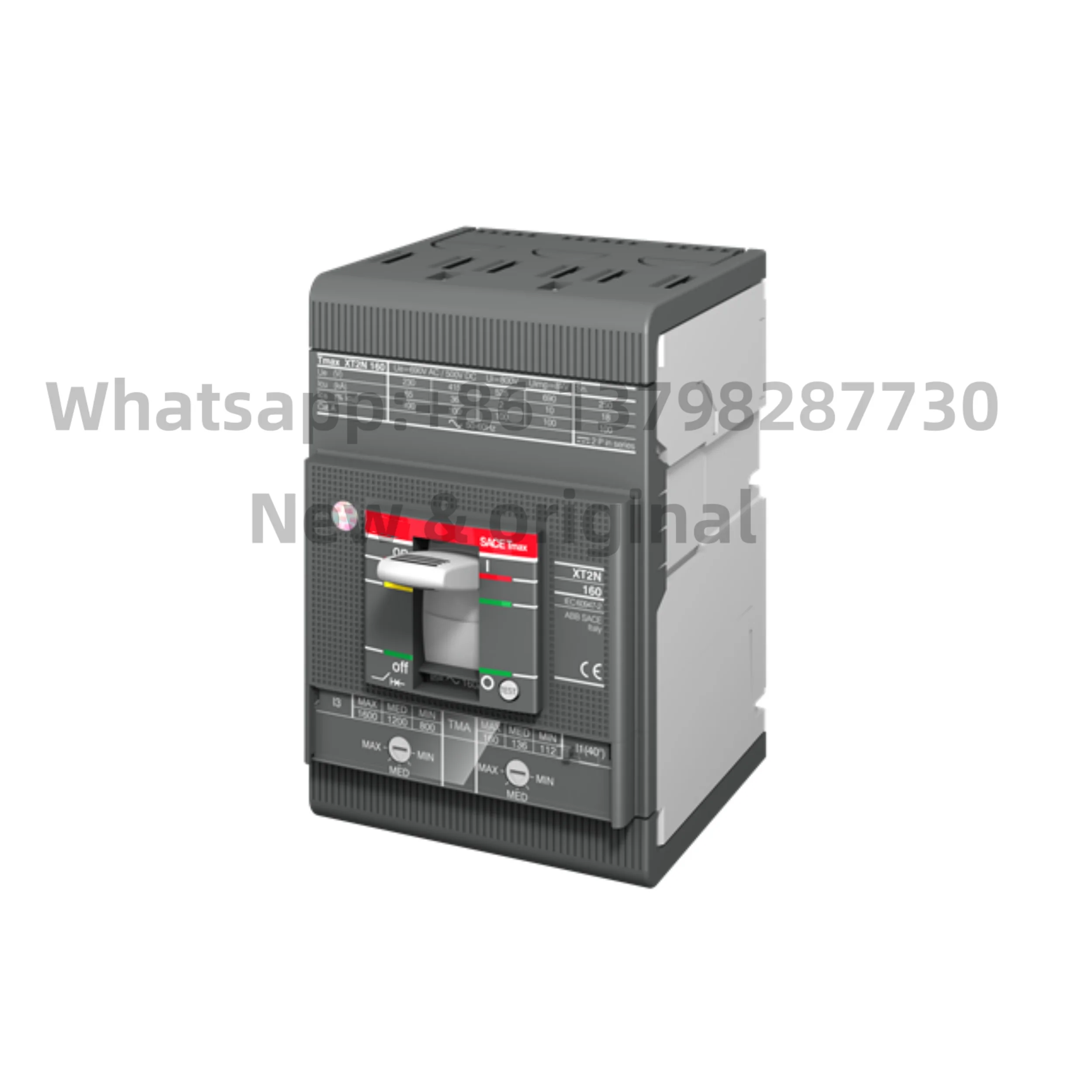 New original Plastic case circuit breaker XT2N160 TMA63-630 FFCL 3P 4P rated current 63A