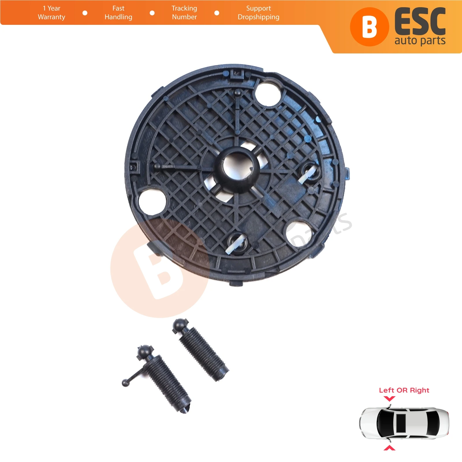 EDP504 motorafdekking voor zijspiegel, geschikt voor C215 R129 R170 W140 C140 W220 C208 A208 W168 W202 S202 W210 S210 A2028208342