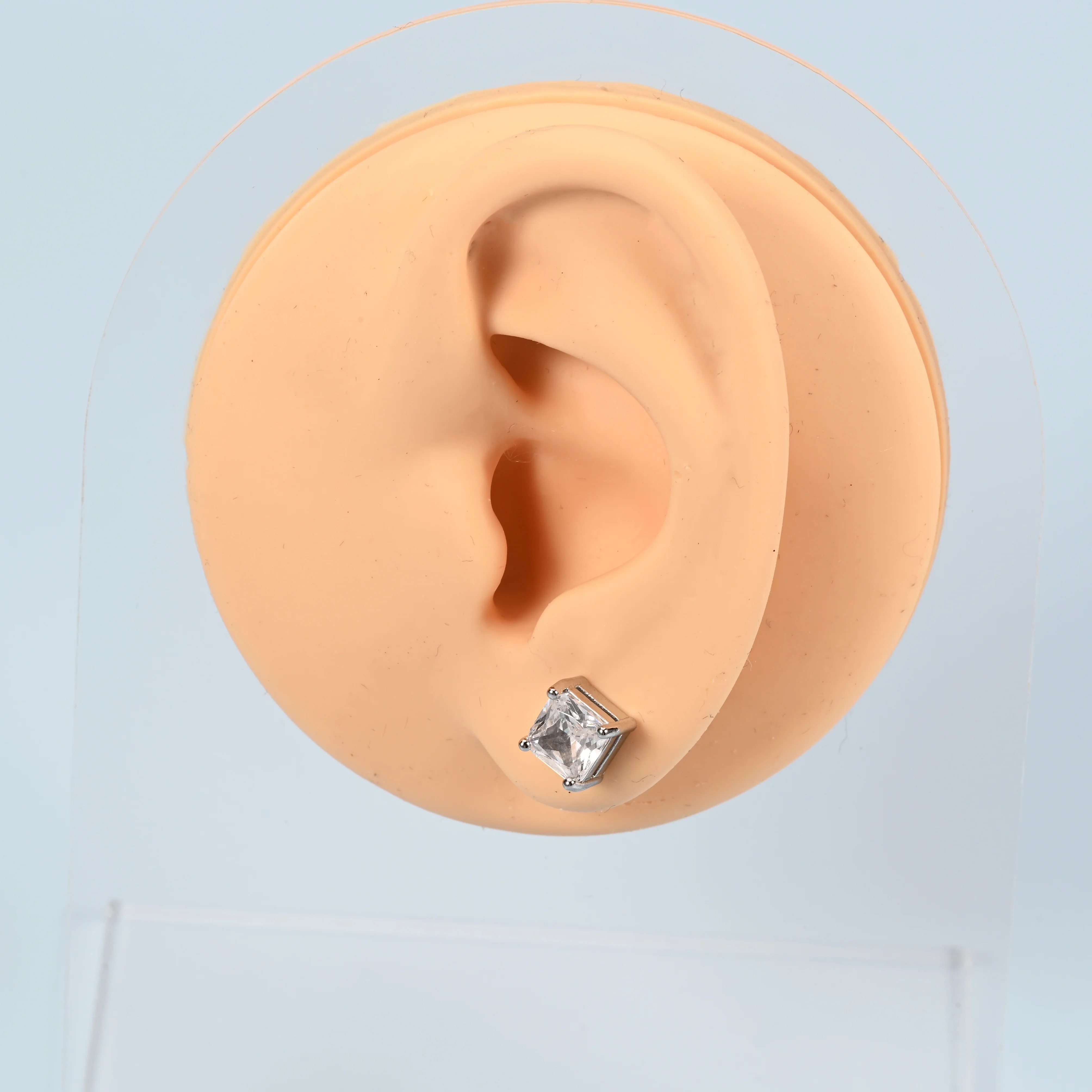 Set of man's magnetic earrings without punching ear clips,stainless steel personalized punk style women's ear studs image 4