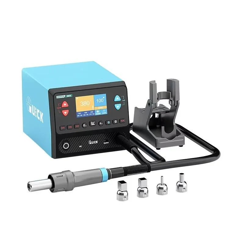 TLF QUICK M9 محطة إعادة تشغيل الهواء الساخن الذكية الخالية من الرصاص 1300 وات 220 فولت/110 فولت محطة لحام الهواء الساخن Ai صوت لإصلاح الهاتف المحمول PCB #3