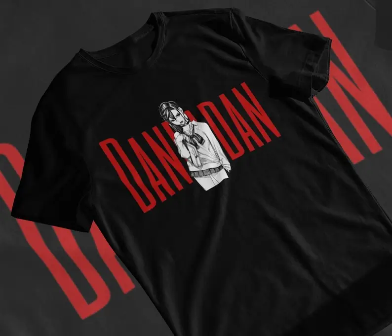 Dandadan Okarun T-shirt Okarun Momo Ayase Gift Exclusive Shirt All Size