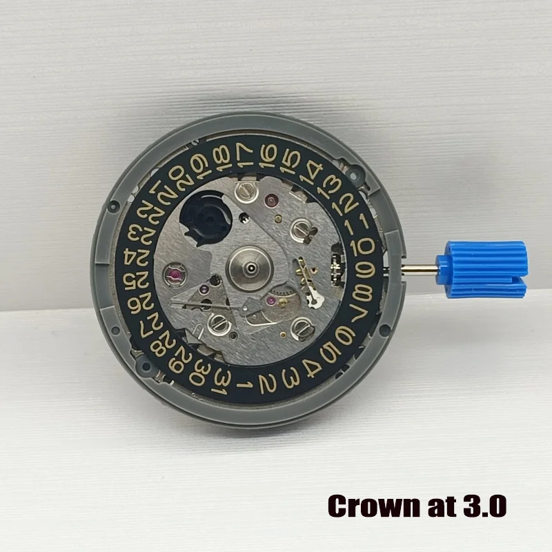 NH35 NH35A Movement Crown At 3.0 or 3.8 NH35A With Black Date Automatic Mechanical Watch Dial Mods Repair Watchmaker Parts