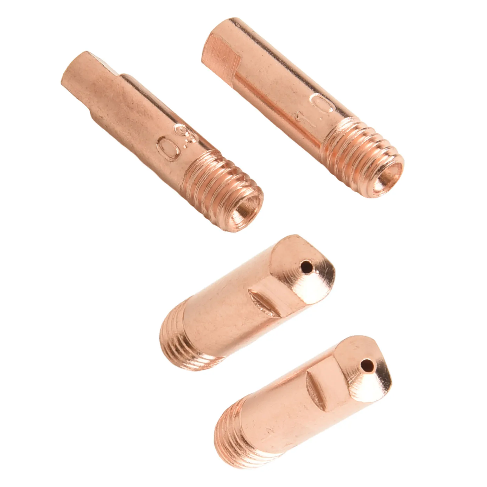 Gas Diffuser Holders and Contact Tips in For 14AK Gasless Nozzle Kit Designed to Enhance Your Welding Experience