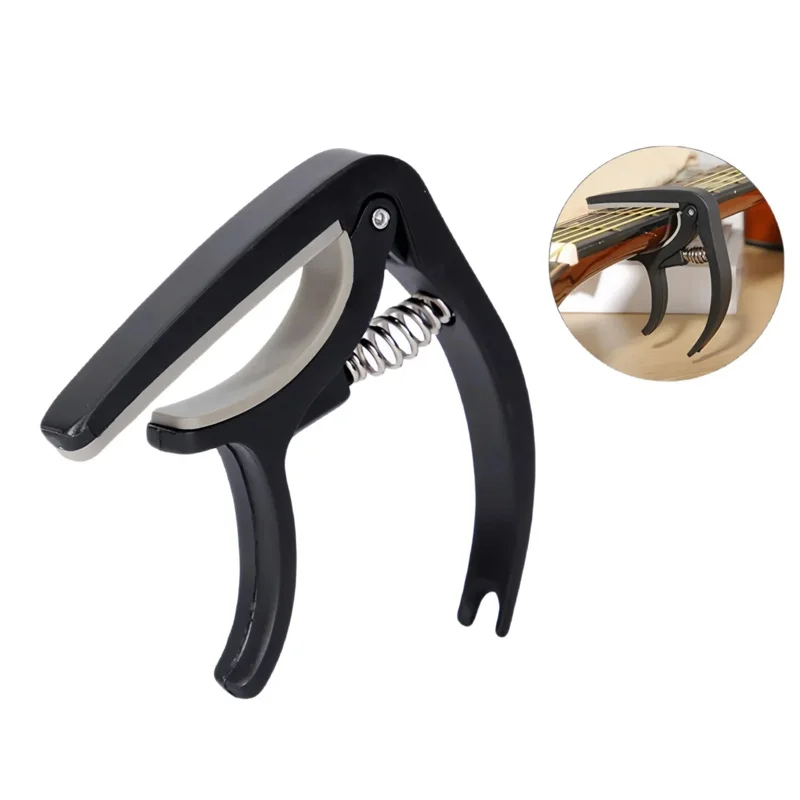 1pcs Guitar Transpose Clip Folk Transpose Clip Electric Acoustic Guitar ABS Plastic Large Hand Grip Ukulele Transpose Clip image 4