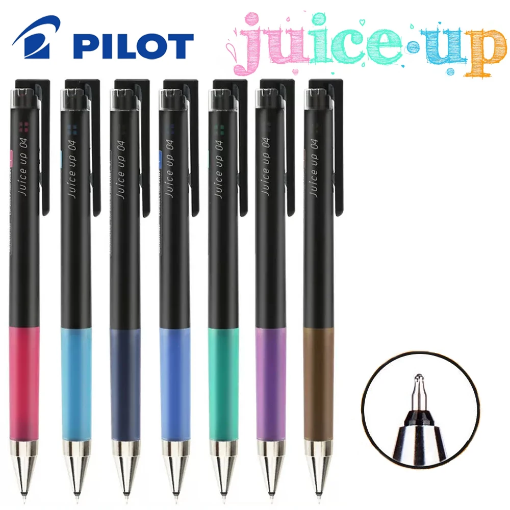 1pcs Pilot Juice Up Gel Pens LJP-20S4 Upgraded Ultra-fine 0.4mm Smoother Inksigning Pen Art Supplies Japanese Stationery