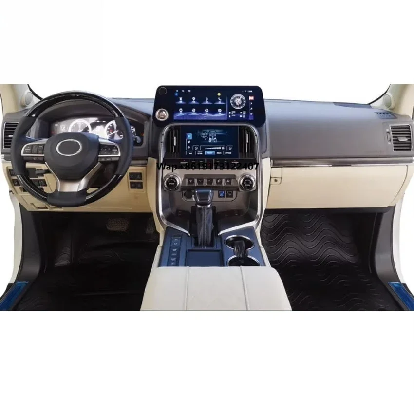 Interior Trim Interior Kit for Land Cruiser LC200 2008-2015 up to LX600 2016-2021 Upgrade Interior Modification Kit