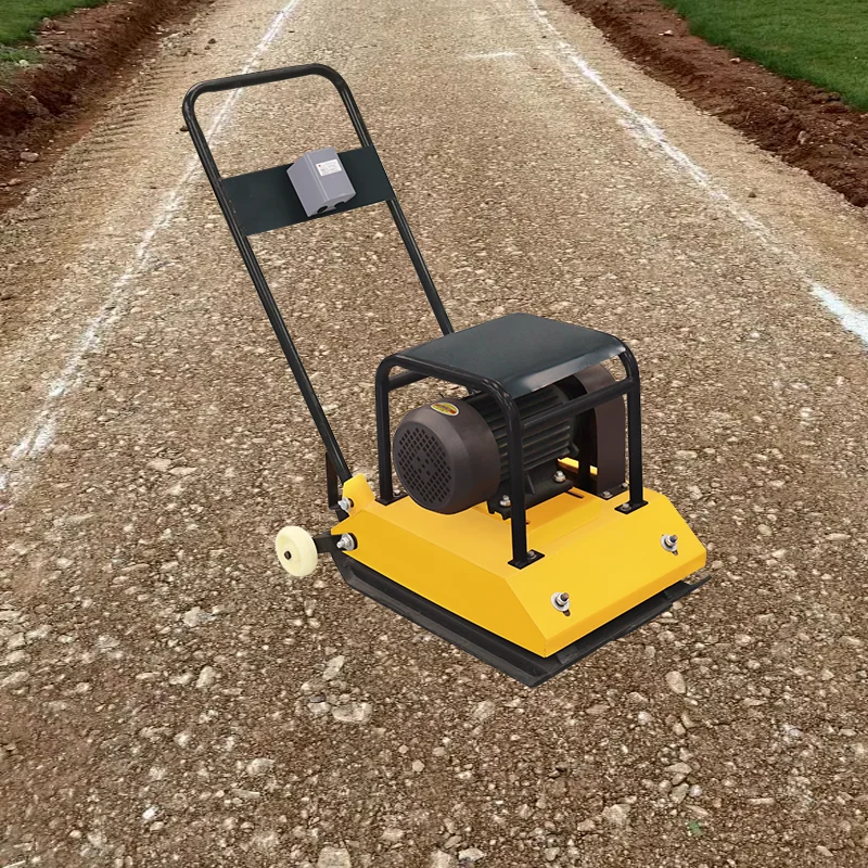 Dur500歩行式ディーゼルプレートコンパクタ機械コンクリートバイブレータープレートコンパクタ