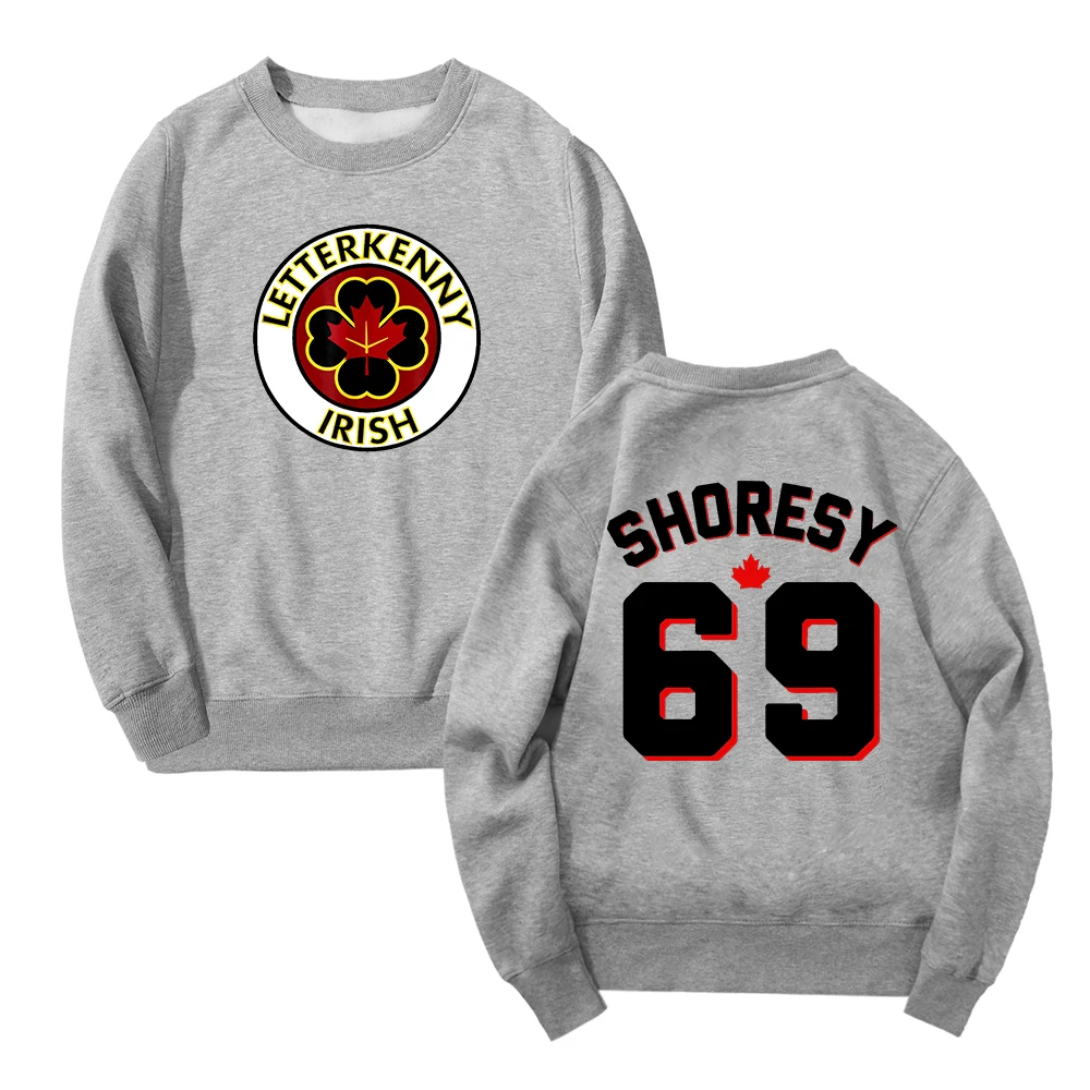 Shoresy Letterkenny Irish Shoresy 69 Graphic Long Sleeve Streetwear Men Women Sweatshirt Funny Clothes