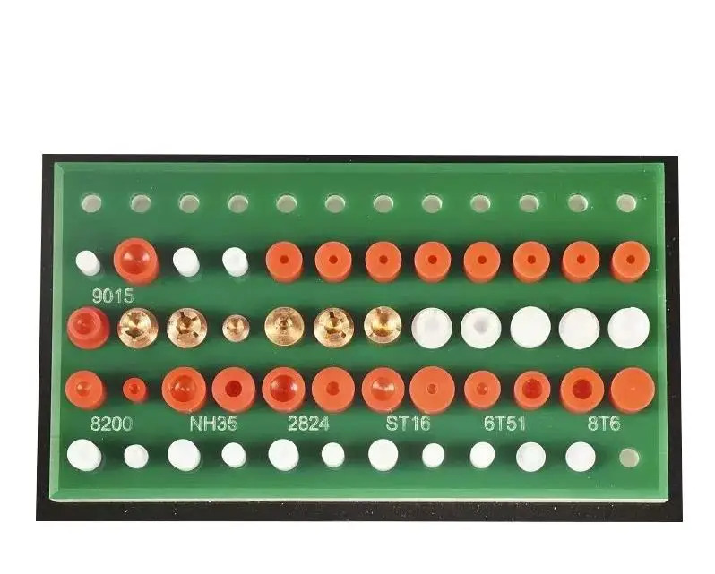 Watchmaker Disassembly Tool Kit for 2824 NH35 ST16 8205 9015 More Automatic Movement Bearing 1105 5100 8101 Mainspring Barrel