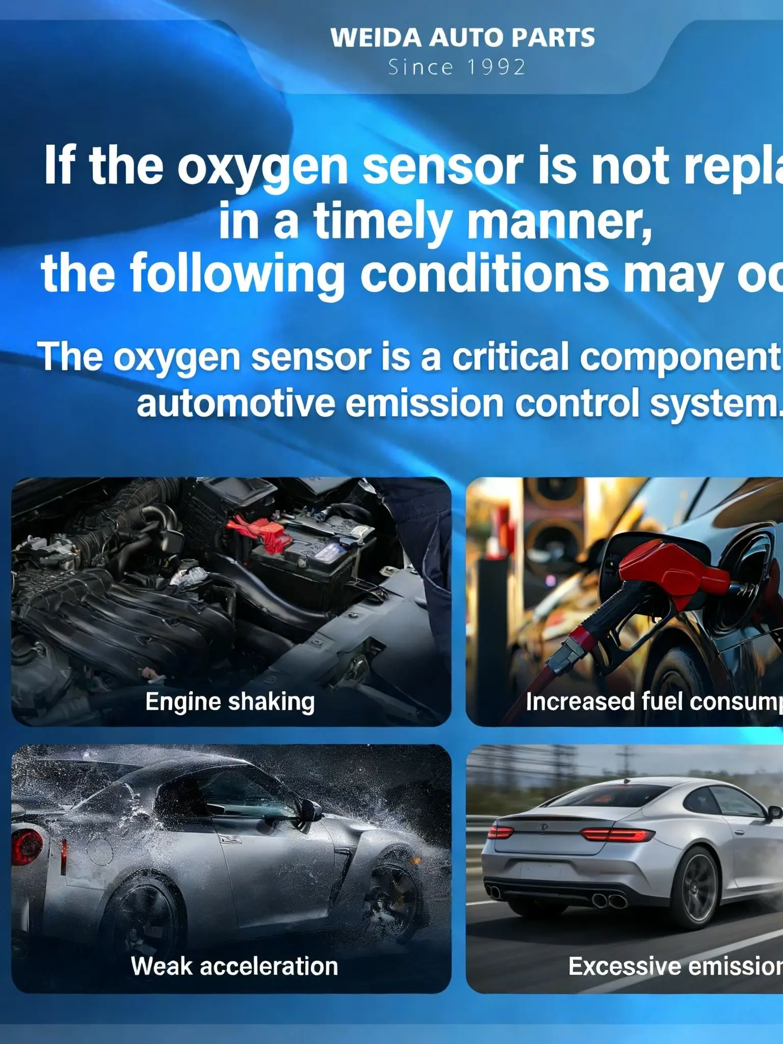 For Kawasaki ZX6 H2 ZX10 Sensor O2 Oxygen Lambda ZX6R ZX10RR2 019 - 2023 Exhaust Carbon 10R 21176-0933 211760933