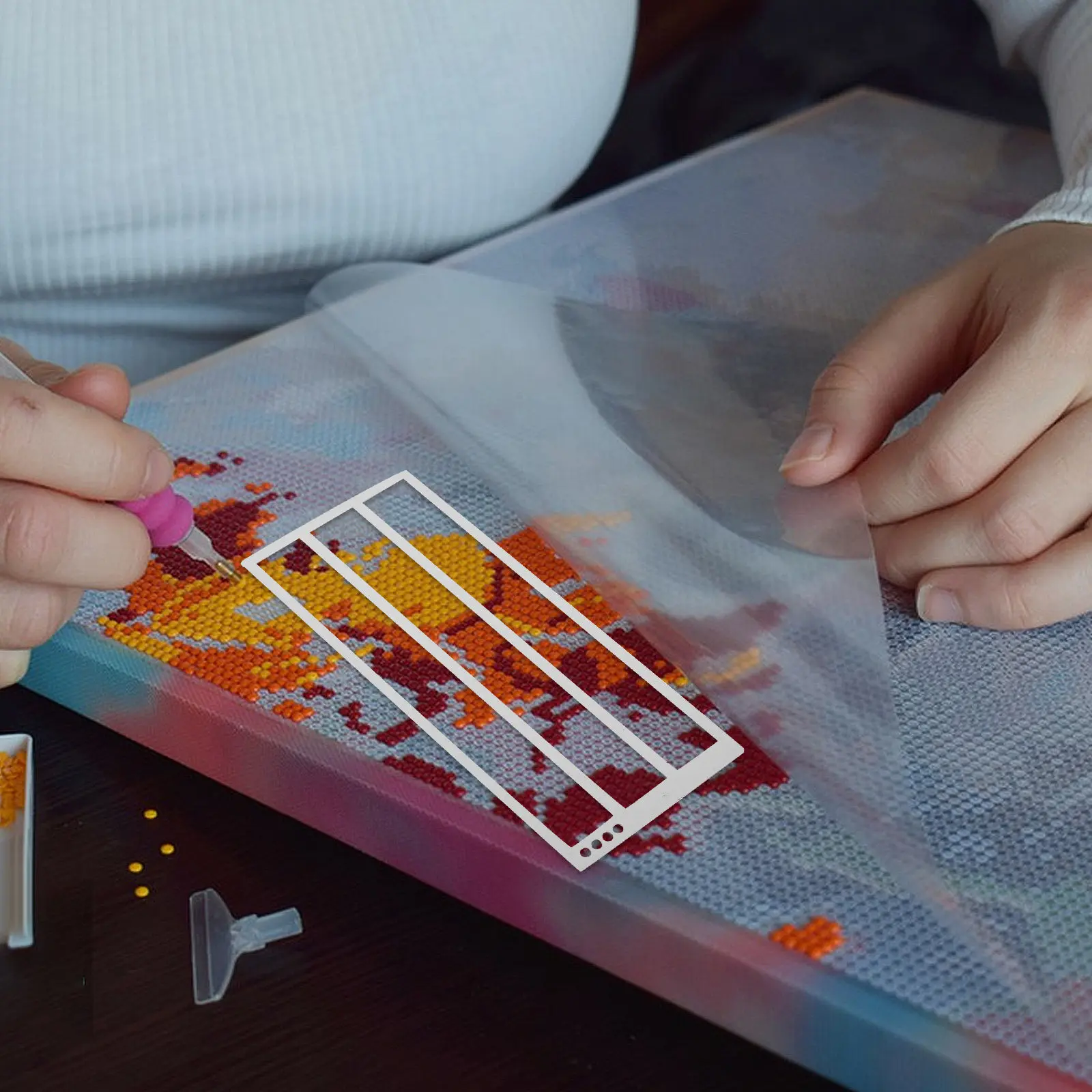 

Набор из 4-х высокоточных линеек из нержавеющей стали с алмазной разметкой для DIY-проектов, рисования, работы со стразами и измерений