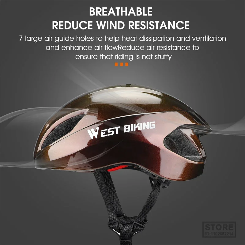 

WEST BIKING Professional Cycling Helmet High Quality EPS MTB Road Bicycle Helmet Safety Riding Sports Cap Ultralight Bike Helmet