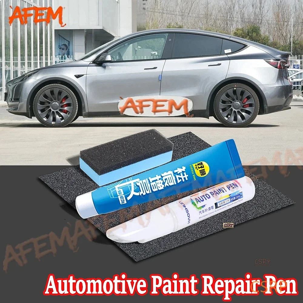 For Tesla Model Y 2020-2025 2021 2022 2023 2024 Car Touch Up Paint Pen Scratch Repair Scratch Remover Paint Care