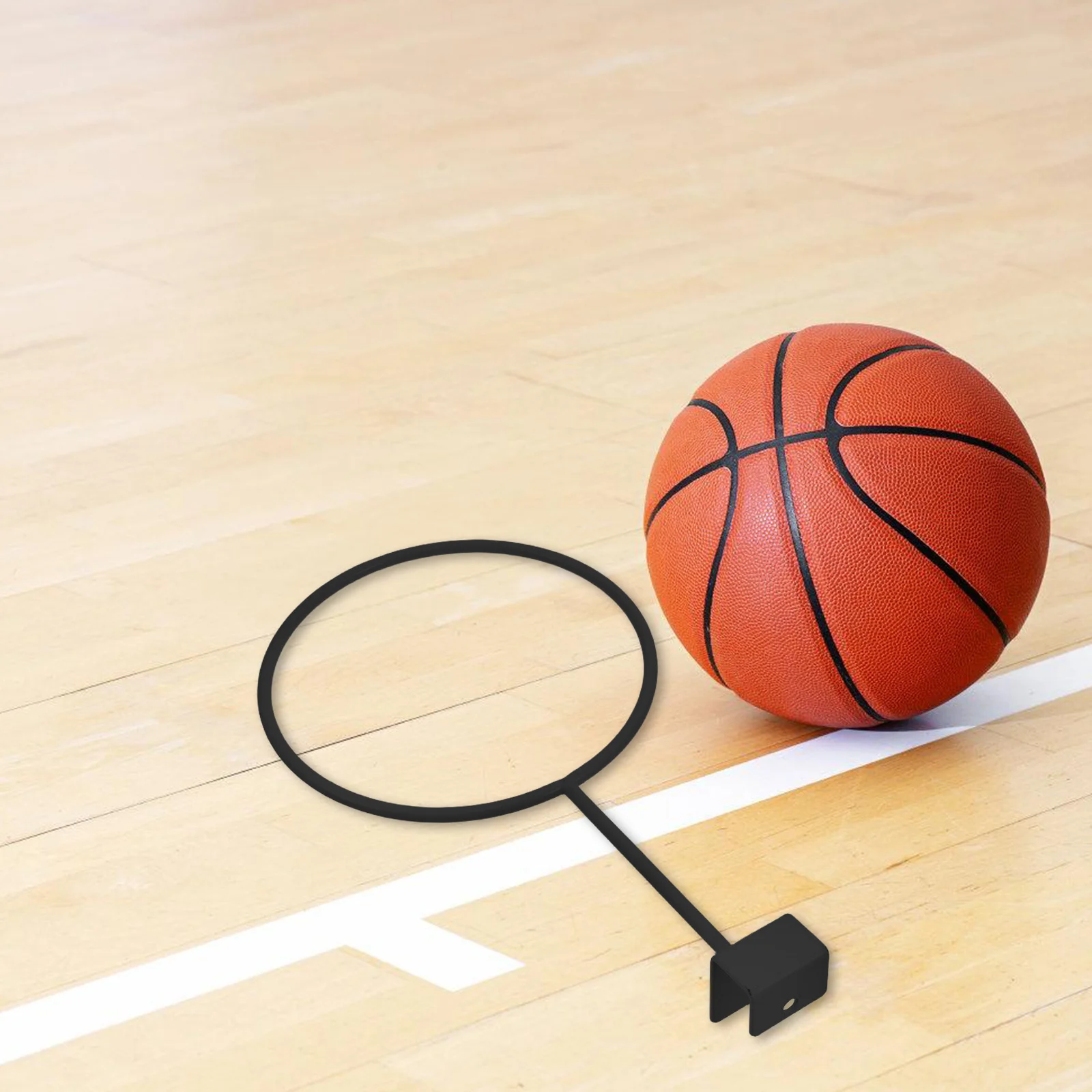 5 قطعة عرض كرة السلة جدار جبل حامل إطار فولاذي أبيض الرياضة الكرة التخزين المنظم المنزل الصالة الرياضية كرة القدم كرة القدم الكرة الطائرة #3