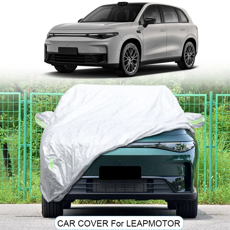 3Layer Thicken Car Cover For LEAPMOTER B10 C01 C10 C11 C16 T03 2022-2025 Anti-rain Dustproof Snow Waterproof Auto Accessory