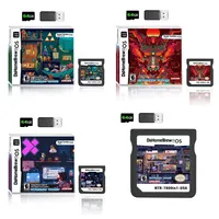 New DS 7800 in 1 Game Collection R4 3DS Flash Card NDS SDHC Adapter Memory Burning Card RTS DS Video Game Card