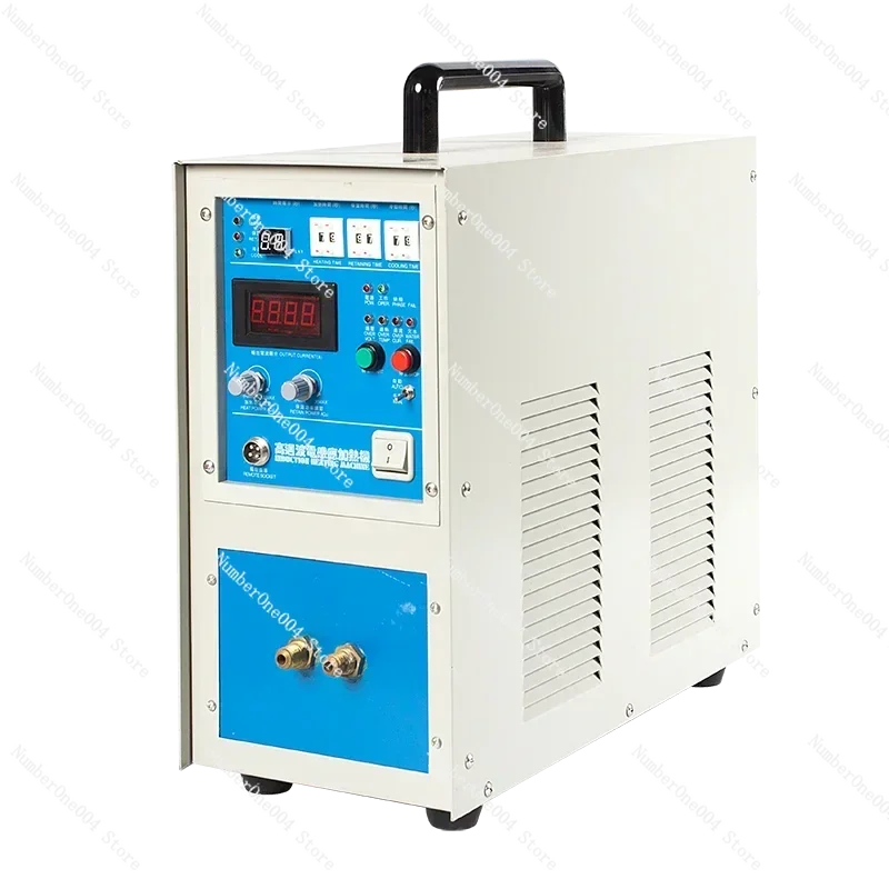 35kw Big Power High-frequency Induction Heating Machine  Induction Heater Silver Gold Melting Furnace